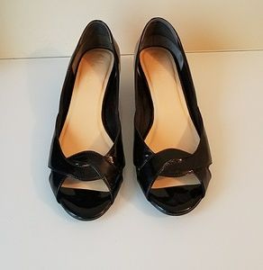 Cole Haan Nike Air patent leather wedge